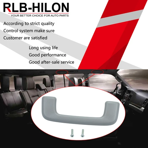 Imagen 2 del producto Manija de seguridad para techo Interior de coche, reposabrazos de techo, tirador de agarre para Montero 2008-2015 para Mitsubishi L200 Triton 2005 - 2015
