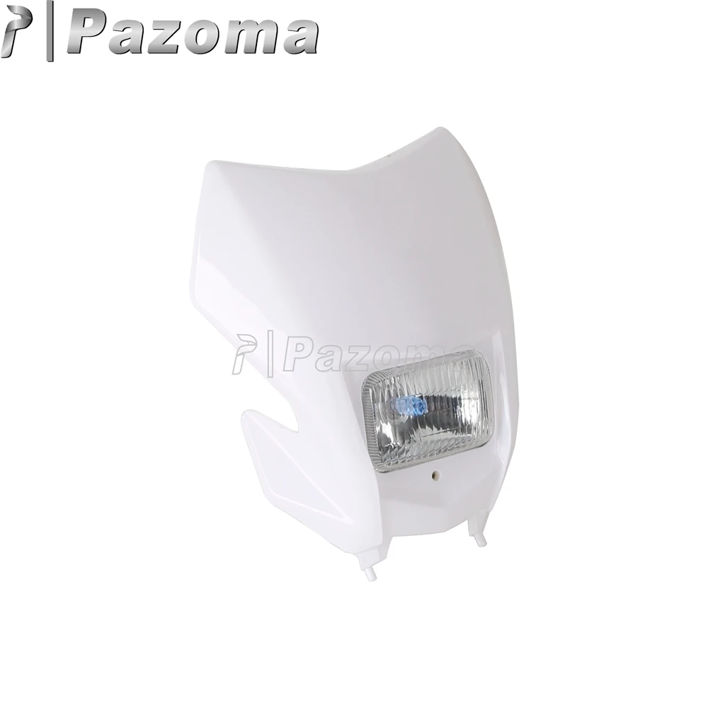 Universal Motocross Supermoto Headlight Fairing For Honda CRF150F CRF230F CRF 250 450 R F L Enduro Front Headlight Mask
