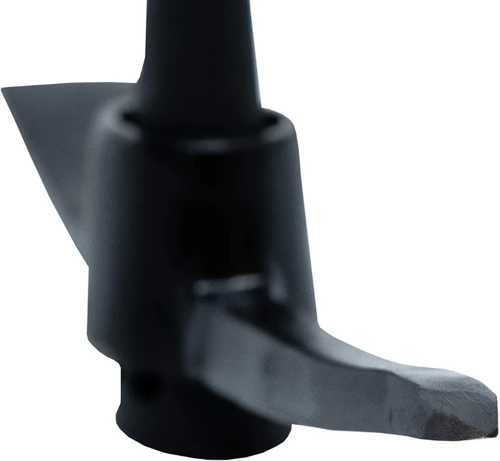 Mattock شديد التحمل مع رأس فولاذي مزورة، ومقبض من الألياف الزجاجية، وقبضة غير قابلة للانزلاق للبستنة والمناظر الطبيعية والعمل في الهواء الطلق #2