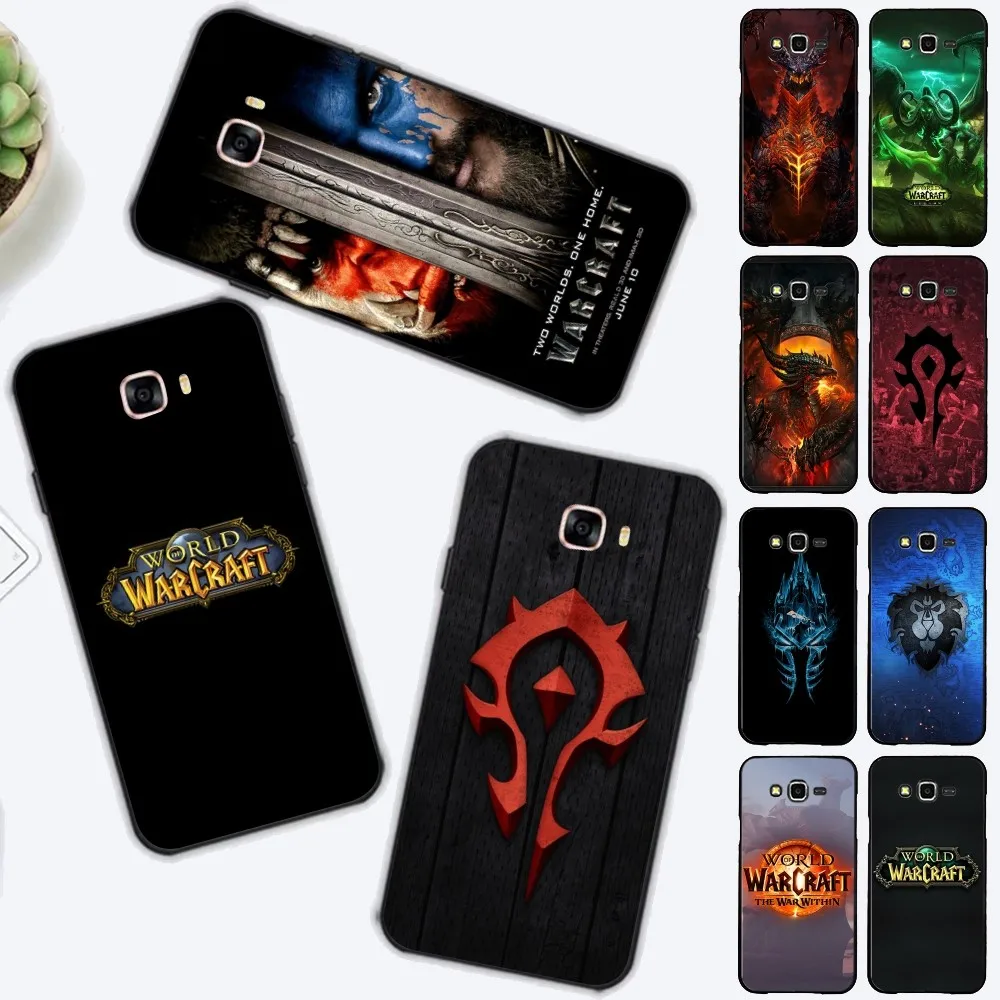 W-World O-Of W-Warcraft Phone Case For Samsung J 7 Plus 7core J7 Neo J6 Plus Prime J6 J4 J5 Mobile Cover