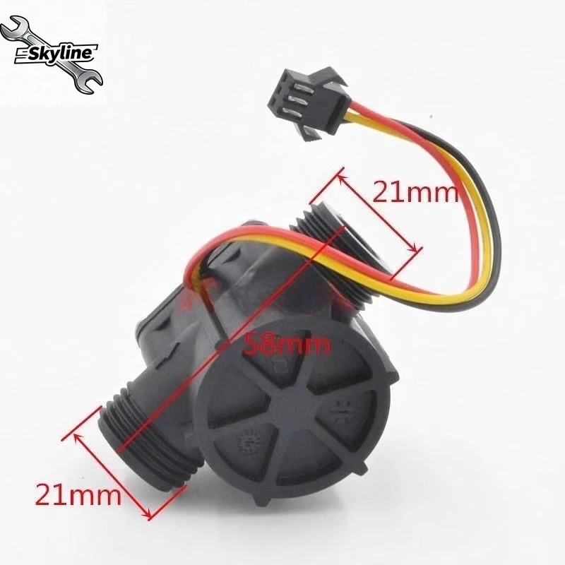 Universal Hall Water Flow Sensor Replacement Parts, Constant Temperature Flow Switch For Wall Hung Boiler