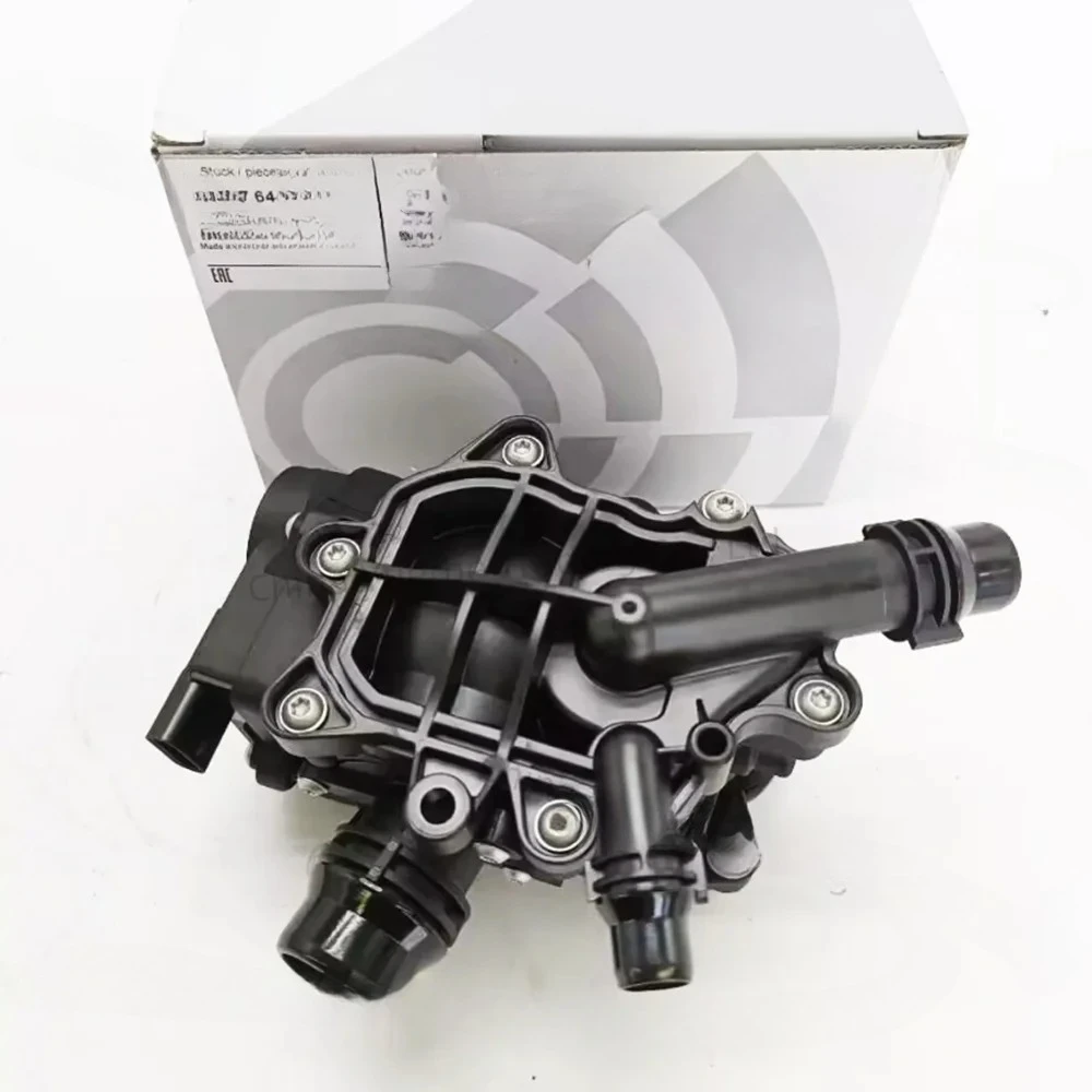 New Engine Coolant Thermostat Kit Replaces For X3 F20 F21 F22 Petrol 11537644811