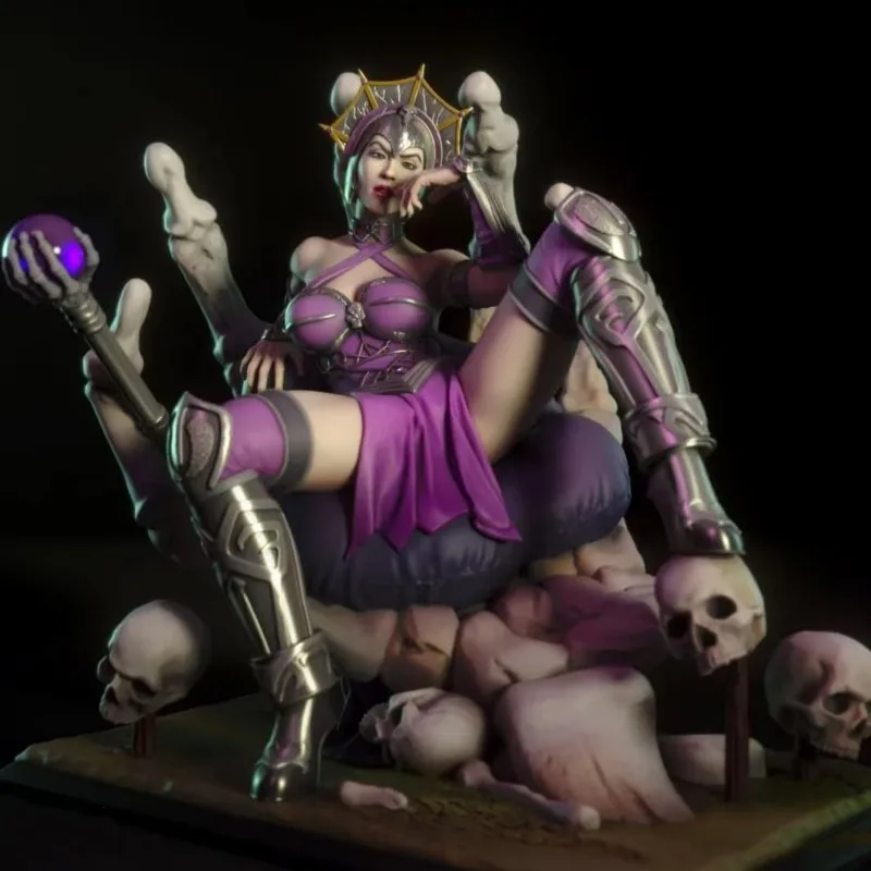 

Nsfw 1/24 Scale Resin Model Kit High Precision Fantasy Queen Unassembled Diorama and Unpainted Diy Miniatures Toys Free Shipping