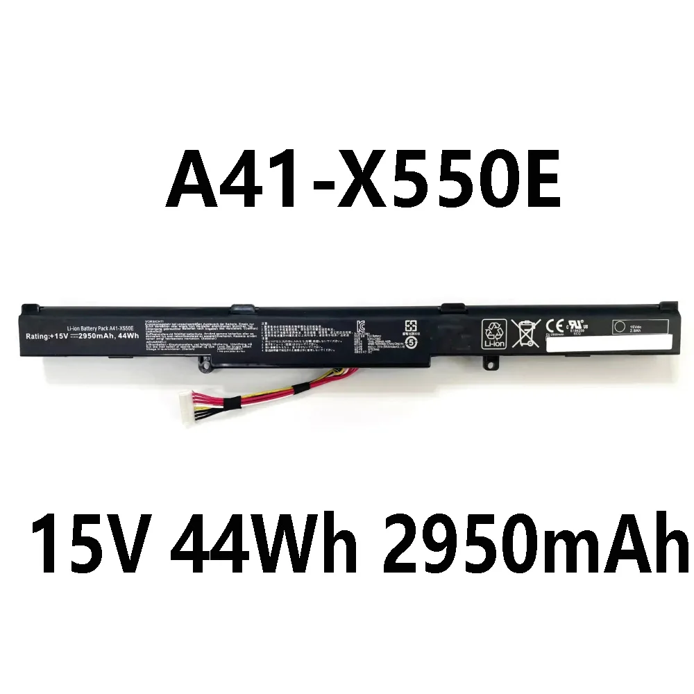 A41-X550E 15V 44Wh 2950mAh Laptop Battery For ASUS X450 X450E X450J X450JF A450C A450V A450E F450V F450J X751L X751M X750JA