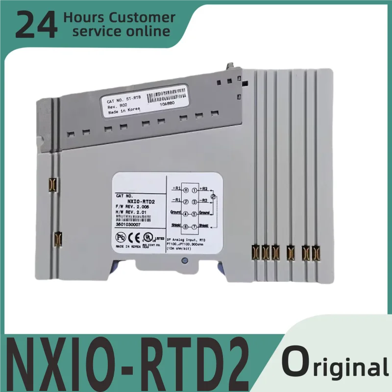 

New original module NXIO-RTD2 NXIO-AI4K NXIO-AO2K NXIO-DNA NXIO-END NXIO-AI4V
