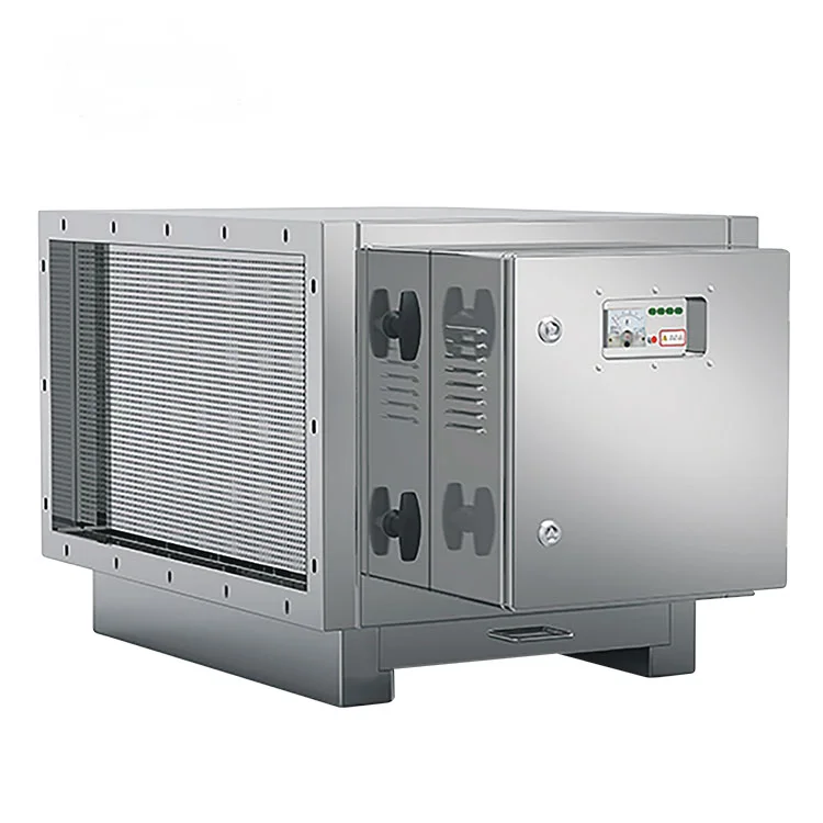 

Chimney smoke purification electrostatic precipitator filter industrial odor barbecue flue gas purifier