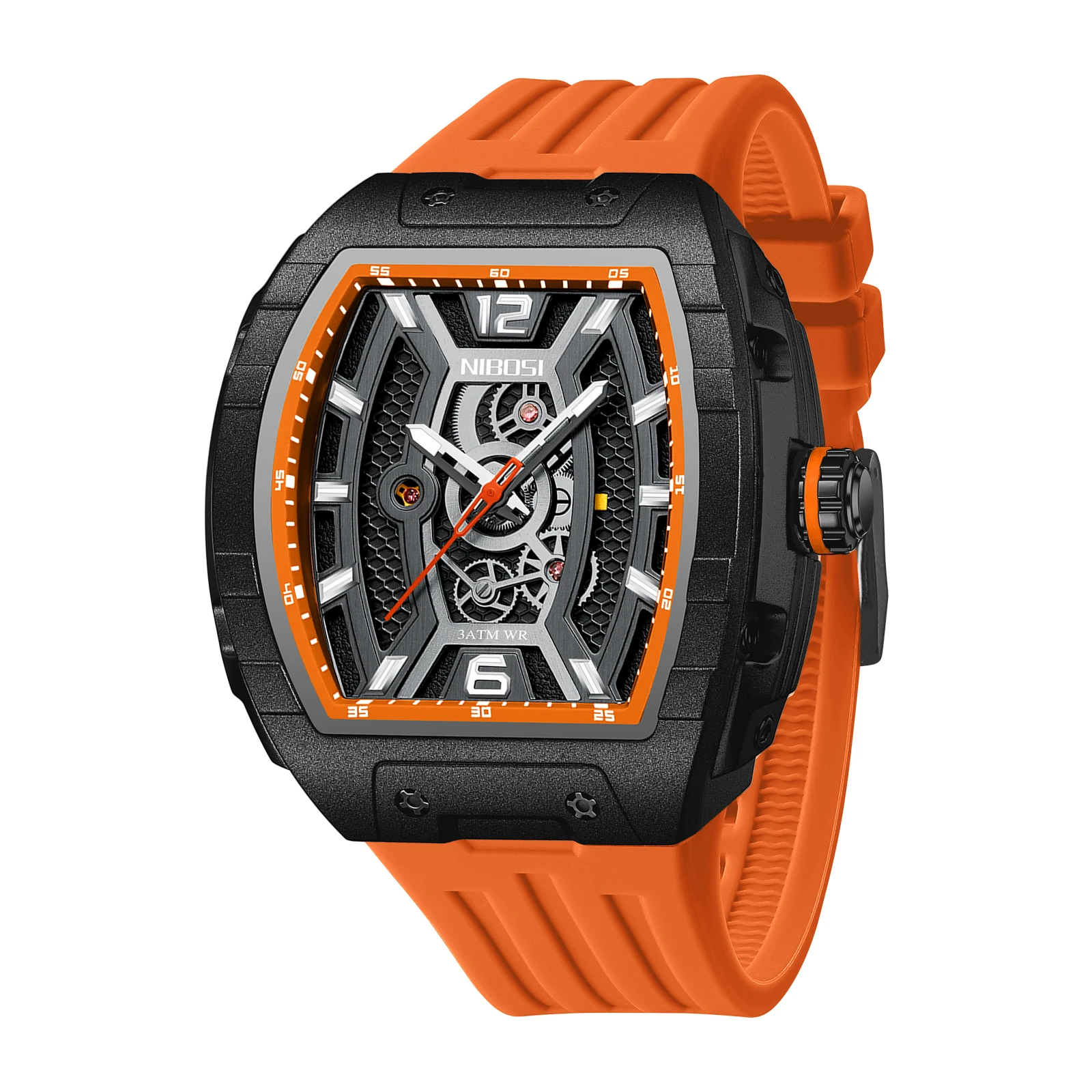 

NIBOSI брендовые роскошные часы мужские многофункциональные спортивные водонепроницаемые наручные часы светящиеся спортивные повседневные часы мужские кварцевые часы мужские