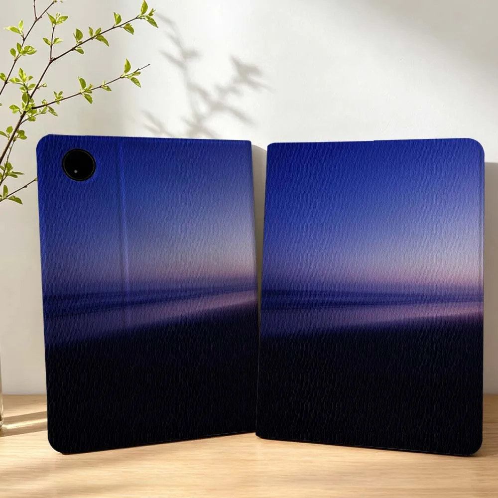 Blue Black Light Pattern For Lenovo Xiaoxin Pad Pro Tab P12 P11 11 13 11.2 11.5 10.6 inch K11 Plus Tablet Case Pen Tray