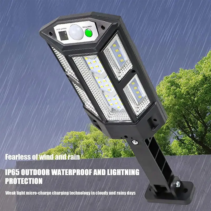 Motion Sensor Outdoor Lights, impermeável Solar Security Lights, Powered Wall Lights, Yard Door, Fence, Pathway, 84 LED