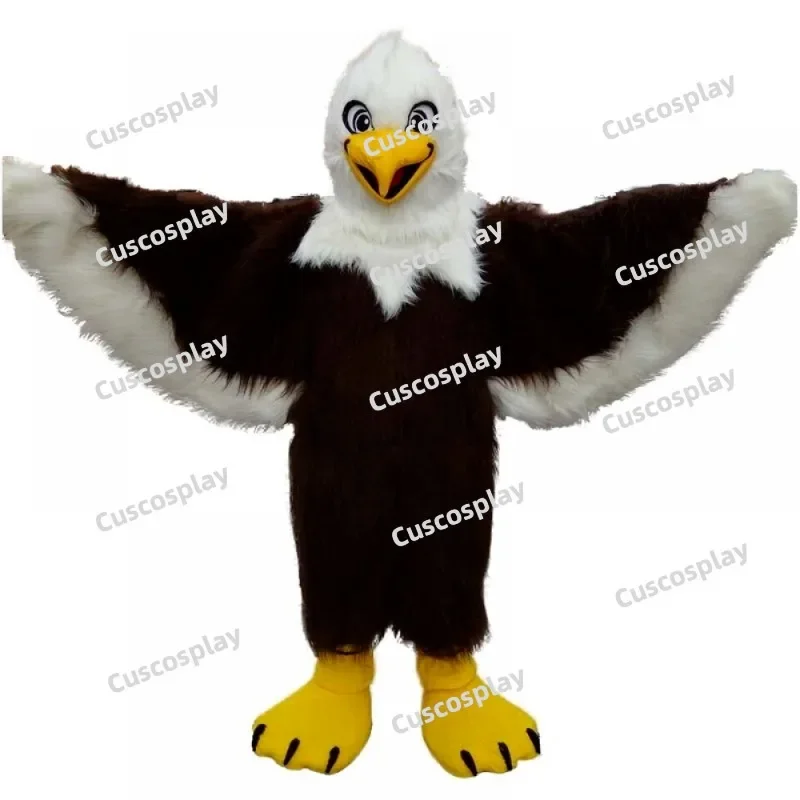 

Brown Eagle Falcon Easter Mascot Costume Fancy Dress Outfit Anime Mascot Costume