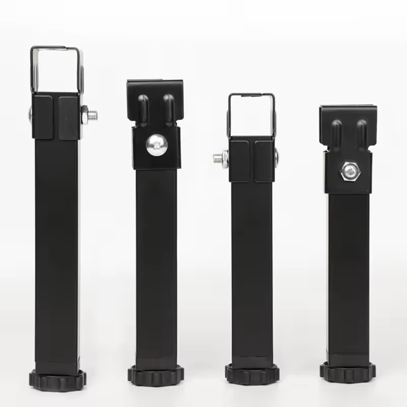 Ribbed frame bed leg support column 3 × 3cm clamping foot bed side support reinforced adjustable furniture foot bed bottom mute - Image 3