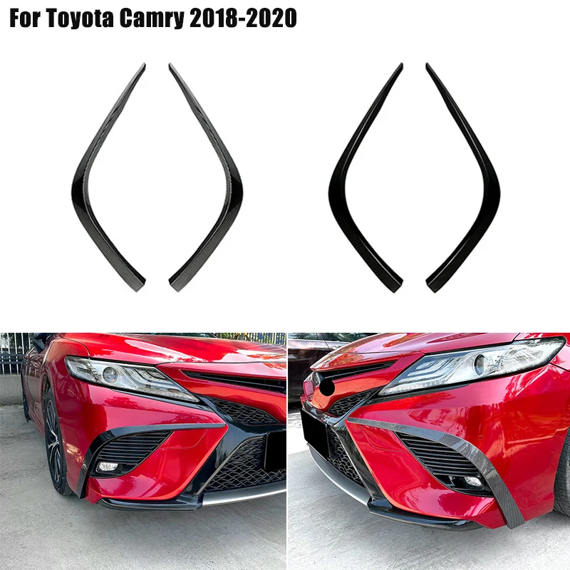 

Спортивная модель для Toyota Camry, 2018, 2019, 2020, автомобильные аксессуары, передний бампер, спойлер, противотуманная задняя крышка, комплект обшивки