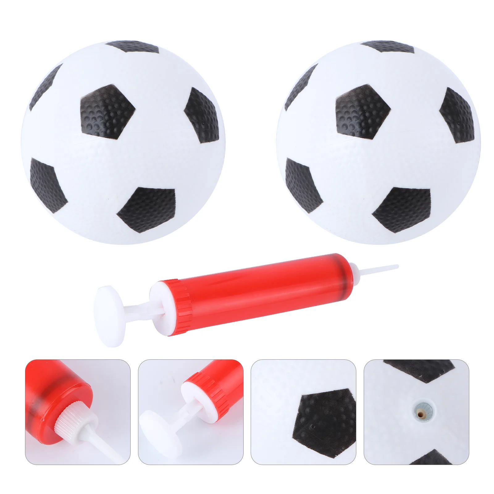 Indoor Outdoor Ball Mini Fußball Aufblasbarer Fußball Lernspielzeug Sport Schaum Kind