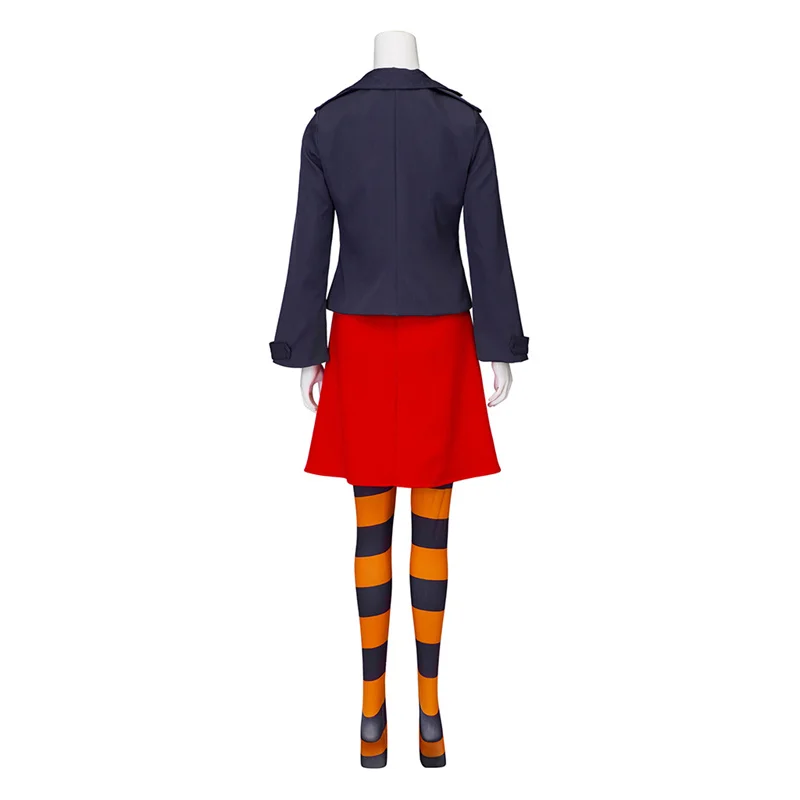 Anime Spinelli Cosplay Kostuum Meisje Mode Jurk Jas Broek Uniform Volledige Set Halloween Feest Outfits