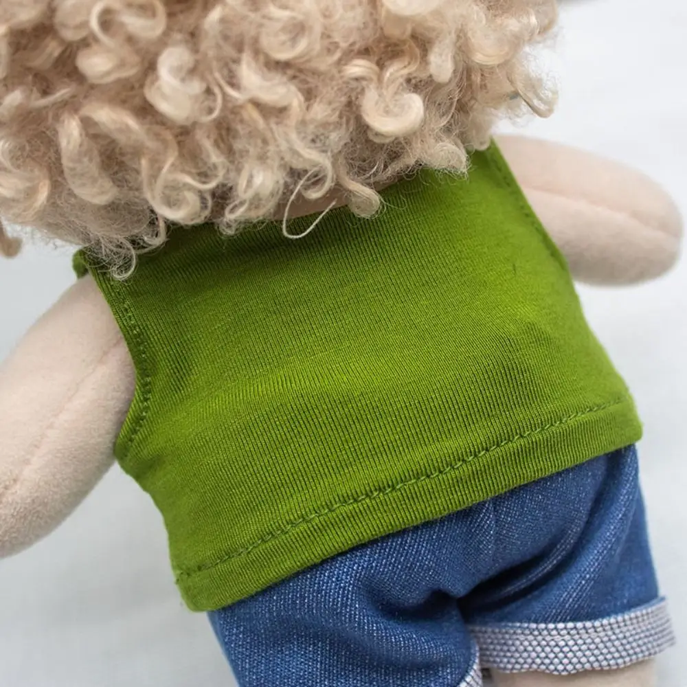 Gift Multicolor Dolls Clothes 20cm Accessories Doll Vest DIY Photo Props Mini Singlet Cotton Stuffed Doll