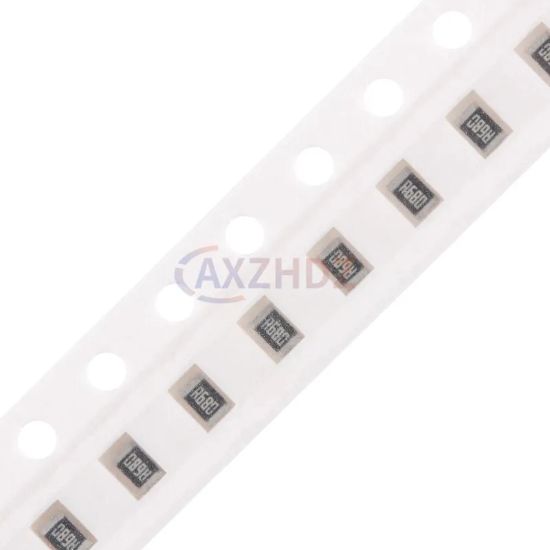 100 قطعة 1% 0805 0R - 10M مقاوم SMD 1/8W 1 10 22 47 68 75 82 100 120 150 220 330 470 510 680 910 أوم K Ω 1K 2K 6.8K 10K 1M