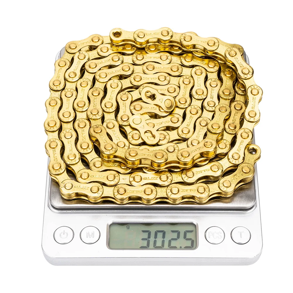 ZTTO MTB Road Bike Gold Chain 6/7/8s 9s 10s 11s 12s Speed Chain