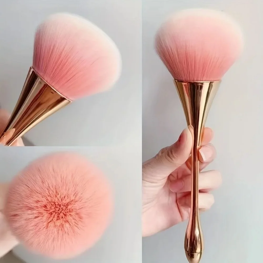 1pcs Soft Fluffy Makeup Brush,Cosmetic Brush Loose Powder Brush Highlighting Brush Blush Brush Makeup Fixing Make Up Beauty Tool