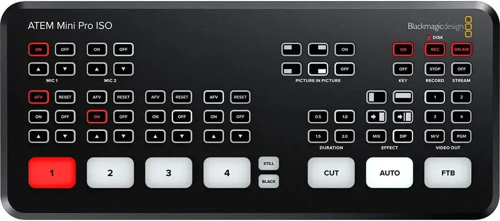 BEST OFFER AUTHENTIC Mini Pro ISO Live Stream Switcher Multi-view Recording