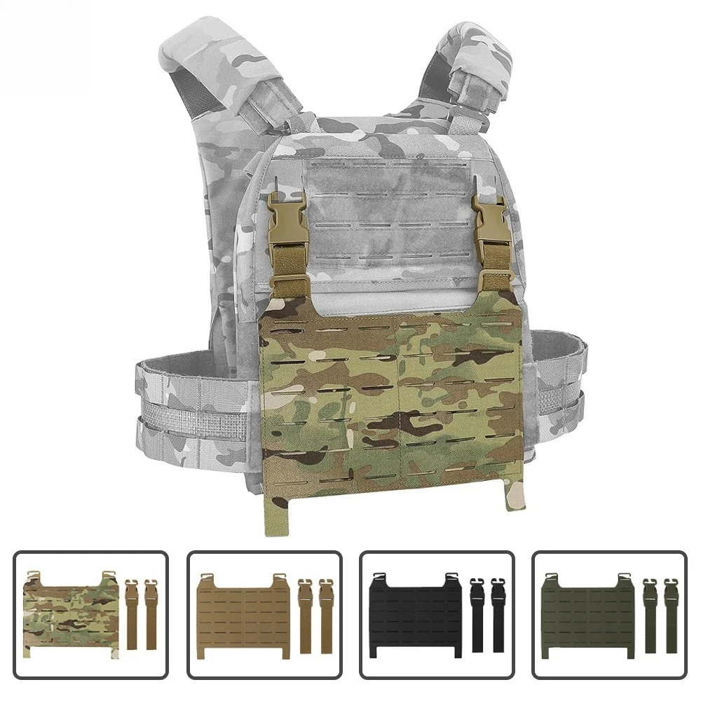Tactical MOLLE Adapt G Hook Buckle KAHLE Front Panel Detachable FlapFor Hunting Vest Plate Carrier Chest Rig Accessories