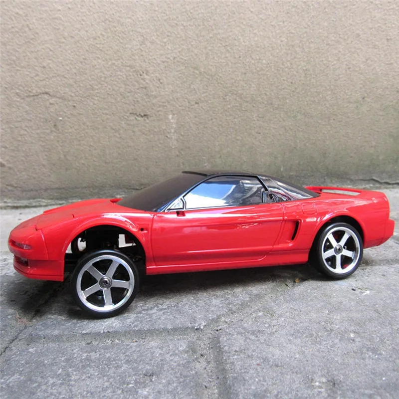 LDRC AE86 RC 자동차 업그레이드 부품 액세서리 용 고무 타이어 예비 부품이있는 전체 4Pcs 휠