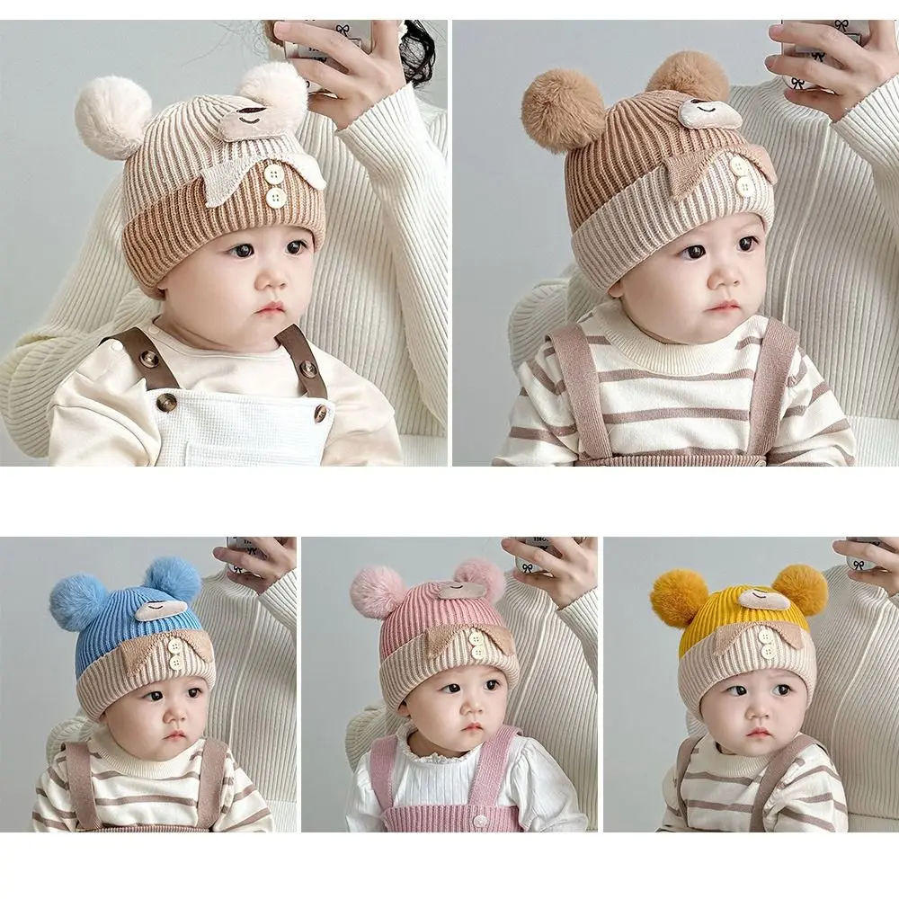 

NEW Windproof Ear Protection Cap Warm Soft Kids Hat Scarf Knitted Thicken Lei Feng Hat Ourdoors Winter