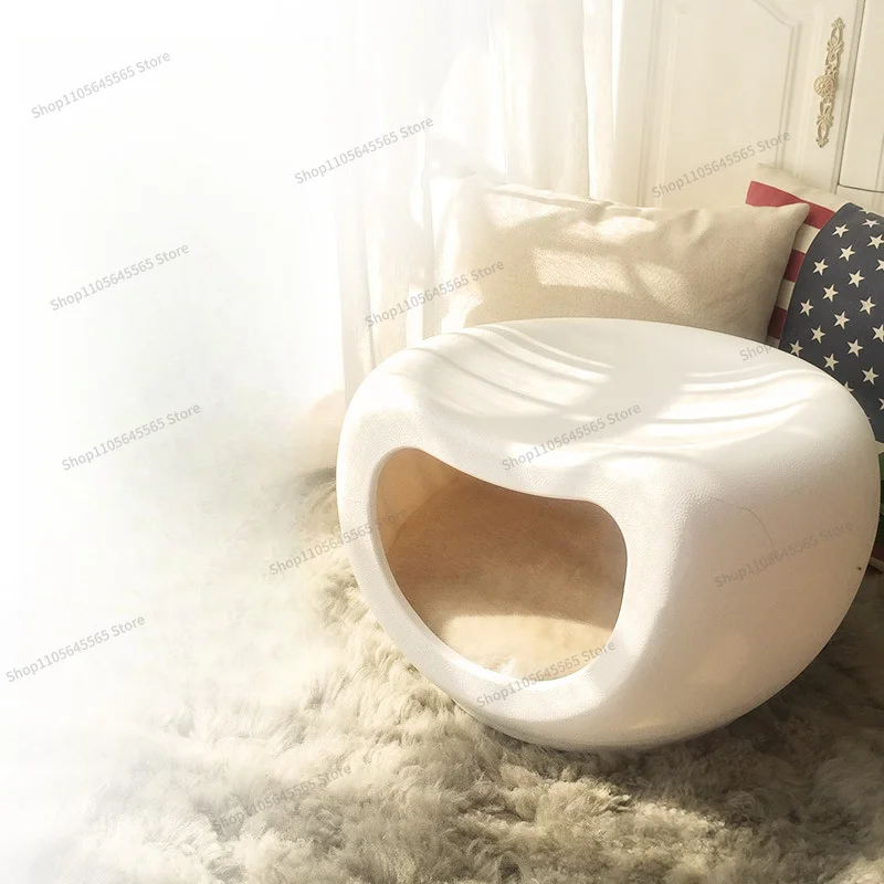 For Cat Nest Four Seasons Universal Stool Nest Semi Enclosed Pet Warmth Nest