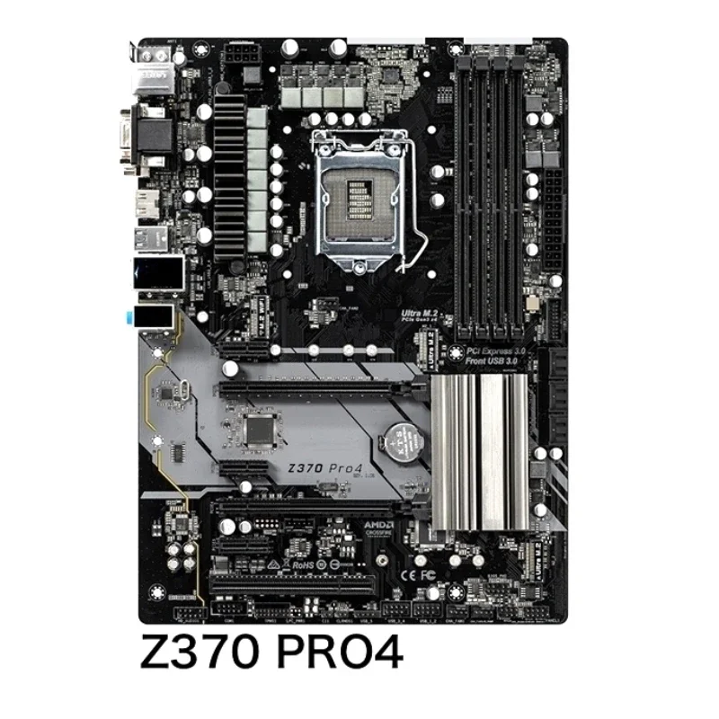 Для ASROCK Z370 Pro4 материнская плата LGA 1151, материнская плата DDR4, 100% протестировано, ОК, полностью работает, бесплатная доставка