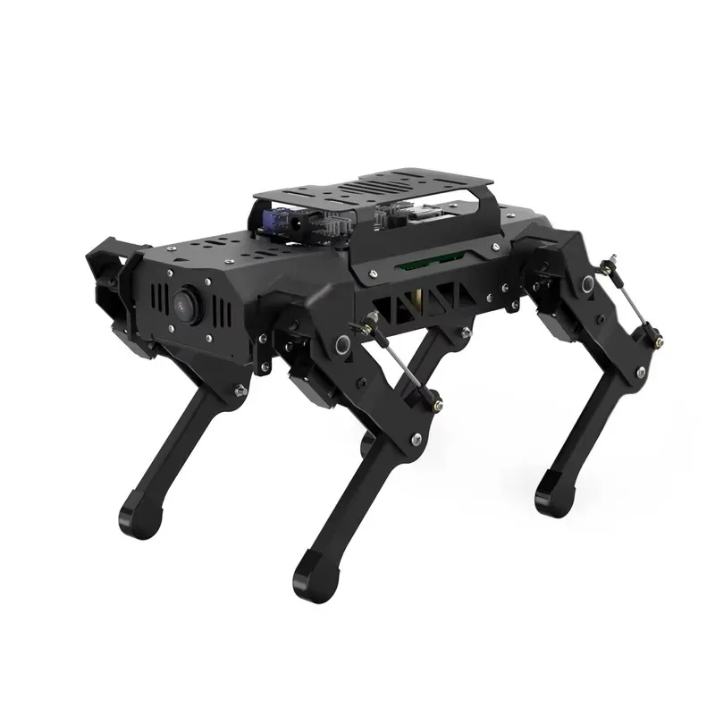 Hot Sale Hiwonder PuppyPi ROS1 ROS2 Quadruped Raspberry Pi Voice Interaction AI Vision Education with AI Large Model