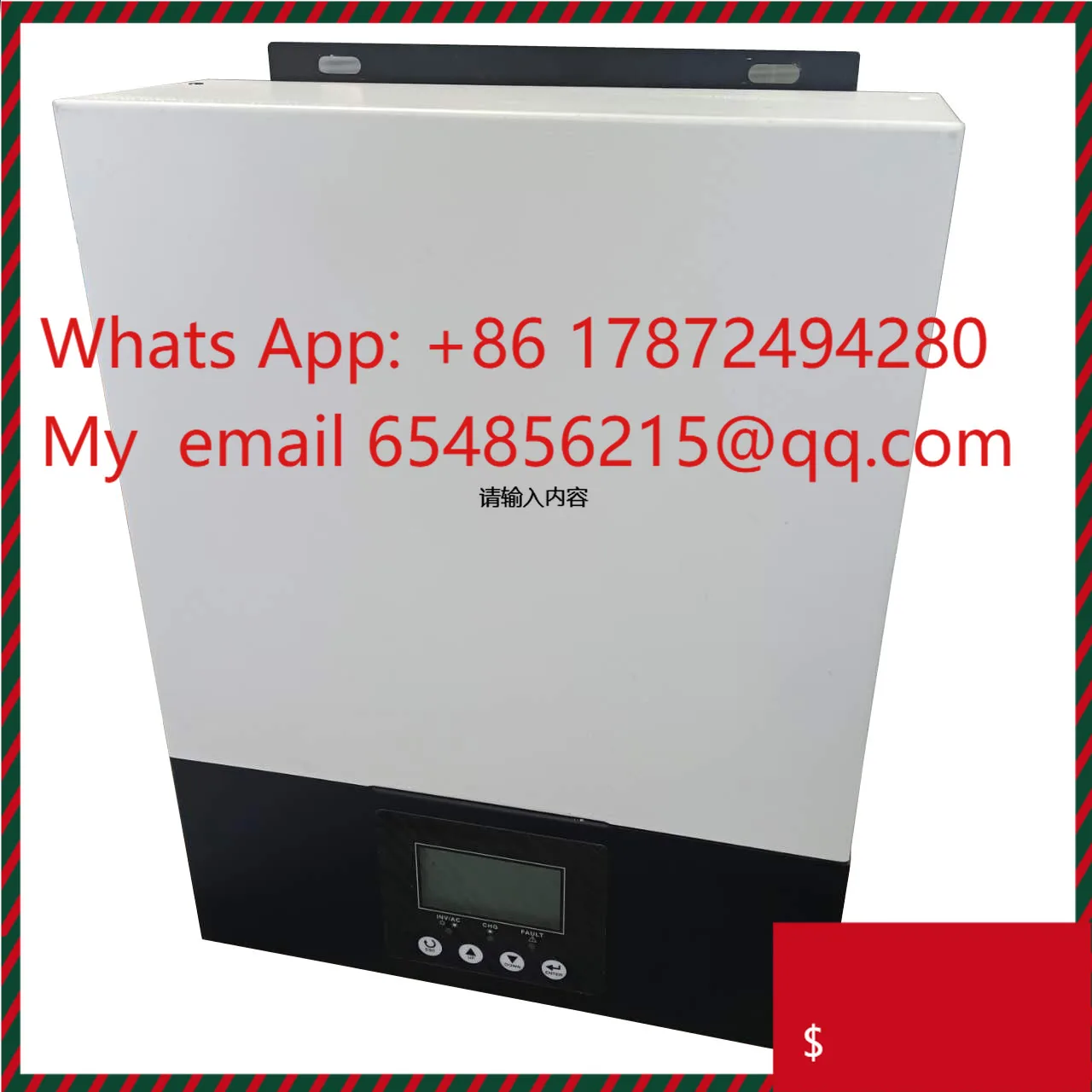 24V Hybride Solar Inverter met MPPT – Zuivere Sinusgolf Off-Grid Power Inverter 1,5kW/3kW/4,2kW/6,2kW