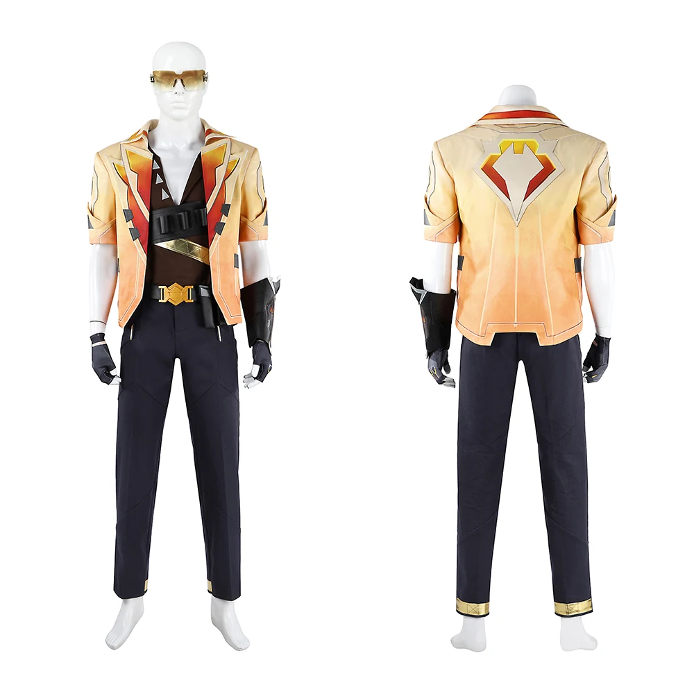 

TEJO Cosplay Costume Game Valorant Tejo Roleplay Outfits Adult Mens Halloween Carnival Party Disguise Uniform Suit Hand Made
