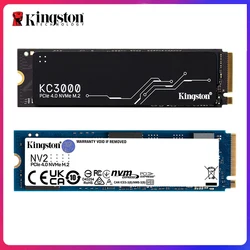 Kingston NV3 M2 SSD NVMe PCIe M.2 2280 500 ГБ 1 ТБ NV2 Внутренний твердотельный накопитель 2 ТБ 4T KC3000 Жесткий диск для ПК, ноутбука, настольного компьютера