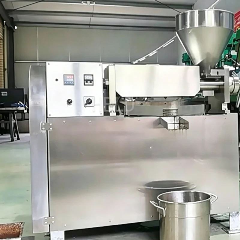 

Высокопроизводительный пресс для отжима масла из арахиса и кунжута, высококачественное оборудование для экстракции арахисового масла для небольших предприятий