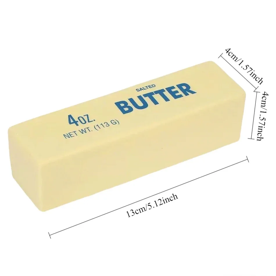 1-5pcs Soft Slow Rebound Butter Stick Squeeze Stress Relief Squishy Fidget Toy Funny Decompression Stress Anti-Anxiety Gifts ﻿ view 6