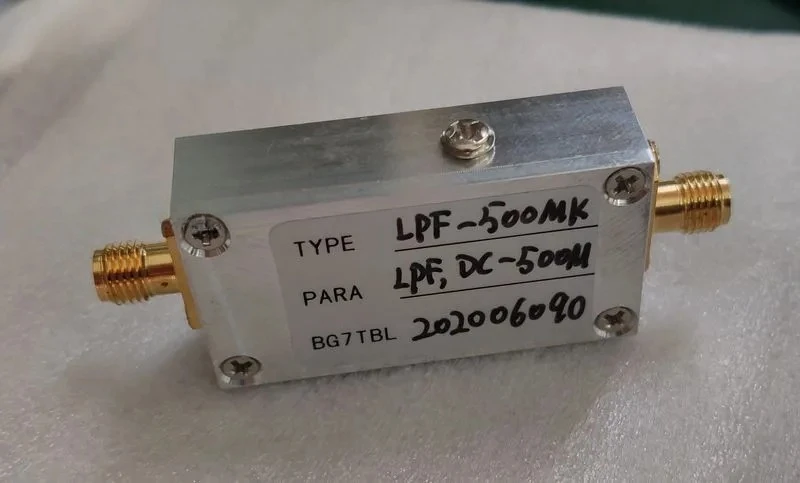 

By BG7TBL 1MHz 5MHz 10MHz 30MHz 40MHz 100MHz 500MHz 1GHz Low Pass Filter LPF for Ham Radio