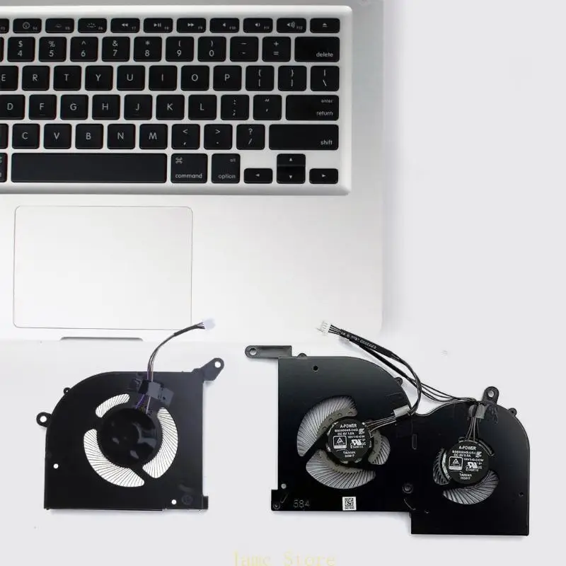 LX0B Notebook CPU COLING FANS 5V 1.0A4 PIN -графин Радиатор GPU для MSI GS66 WS66