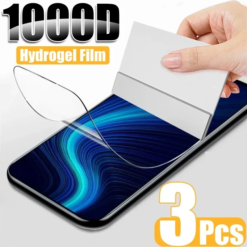 Гидрогелевая пленка для Lenovo S5 Z5 A5, защитная пленка для экрана Lenovo K5 Play K5 Pro, защитная пленка, 3 шт.