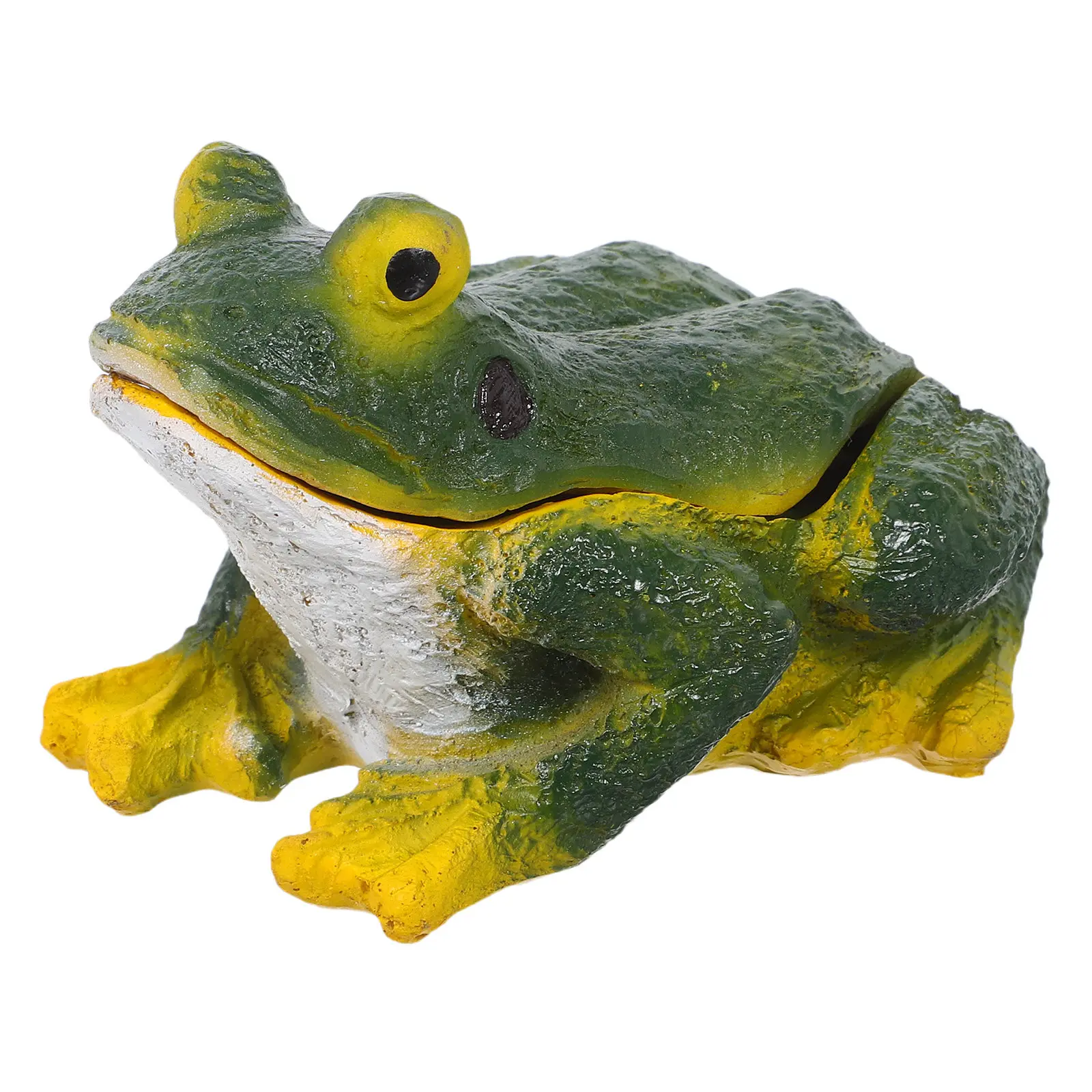 Hide A Key Outdoor Waterproof Resin Frog Garden Statue Safe Storage Box Yard Decoration Hidden Key Holder Creative Spare