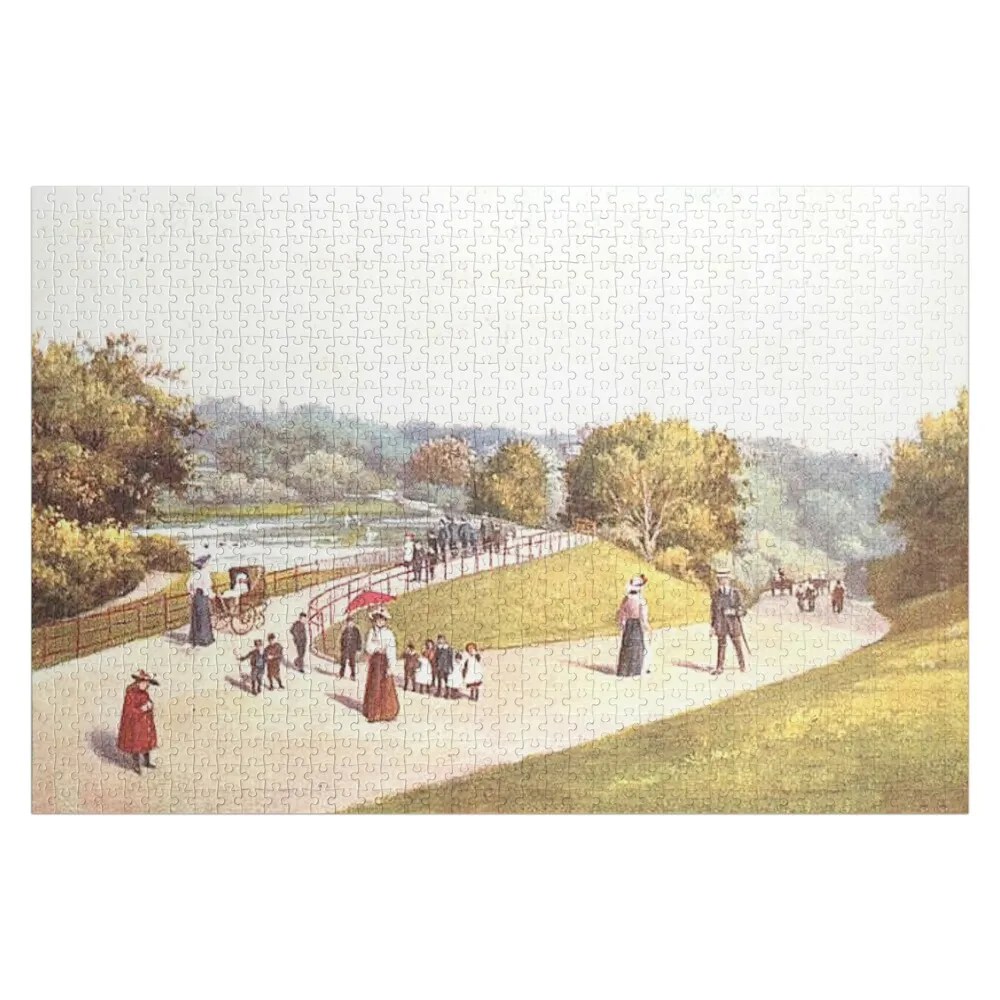 

Corporation Park, Blackburn, Lancashire, England Jigsaw Puzzle Christmas Gifts Personalized Child Gift Puzzle