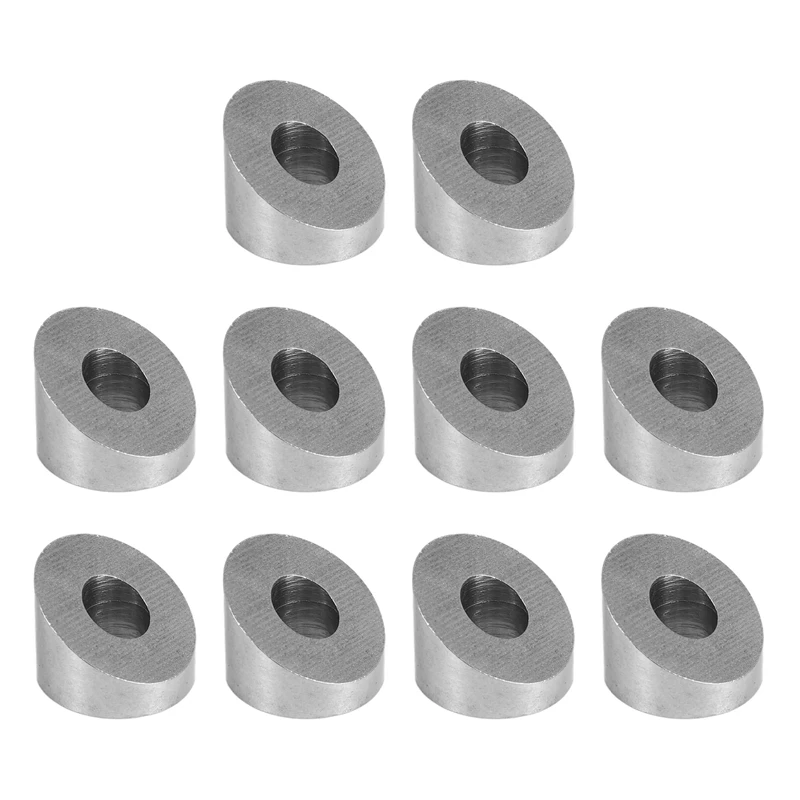 AT19-T316 สแตนเลส 1/4 นิ้ว 30 องศามุม Beveled เครื่องซักผ้าสําหรับ 1/8 นิ้วถึง 3/16 นิ้วดาดฟ้าราวชุด/ฮาร์ดแวร์ไม้