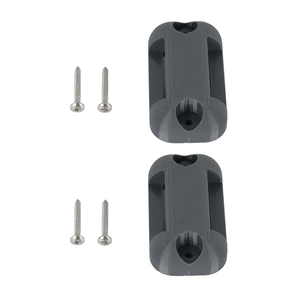 2set Caravan Ladder Bracket Base Grey Plastic Bunk Ladder Bracket Kit for Titta Swift Coachman Caravan Motorhome RV Accessory