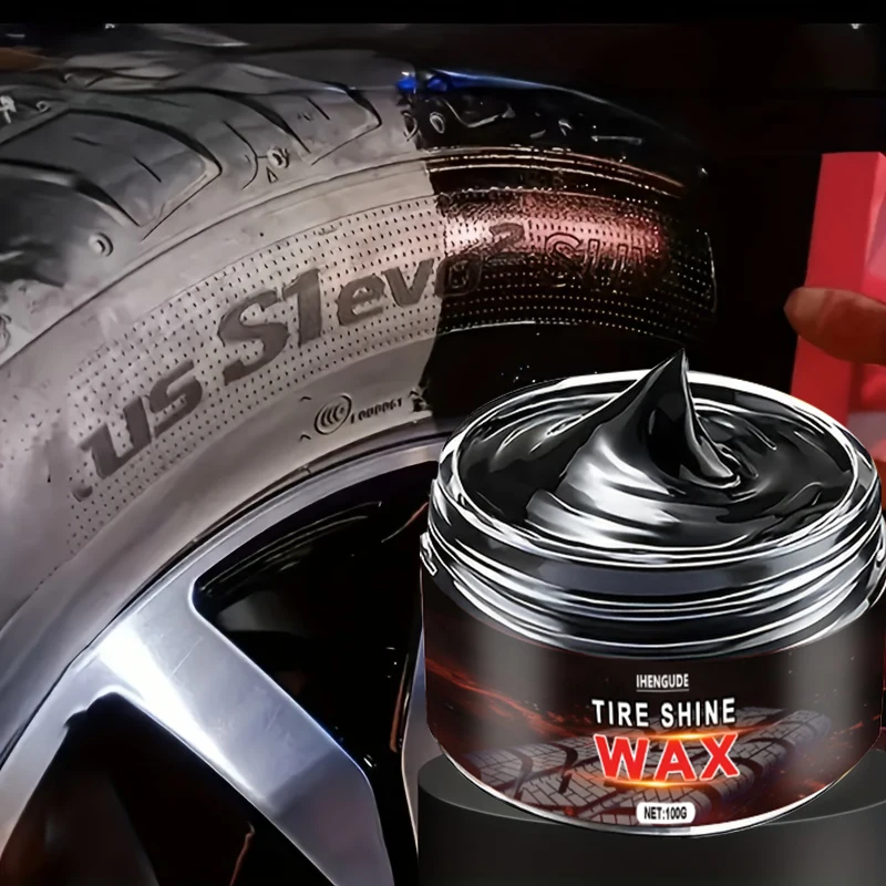 1 Piece 100g Car Plastic Recovery Agent Back to Black Luster Car Cleaning Products Plastic Leather Recovery Agent Car Polishing and Repair Coating Recovery Agent Polishing Maintenance Wax Scratch Repair Wax