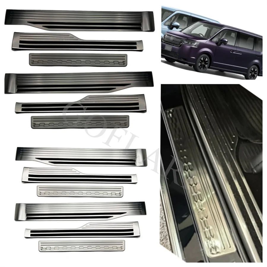 

Car Accessories For Honda Stepwgn RP6 RP8 2023 Styling Door Sill Scuff Plate Sill Welcome Foot Pedal Entry Guard Cover threshold