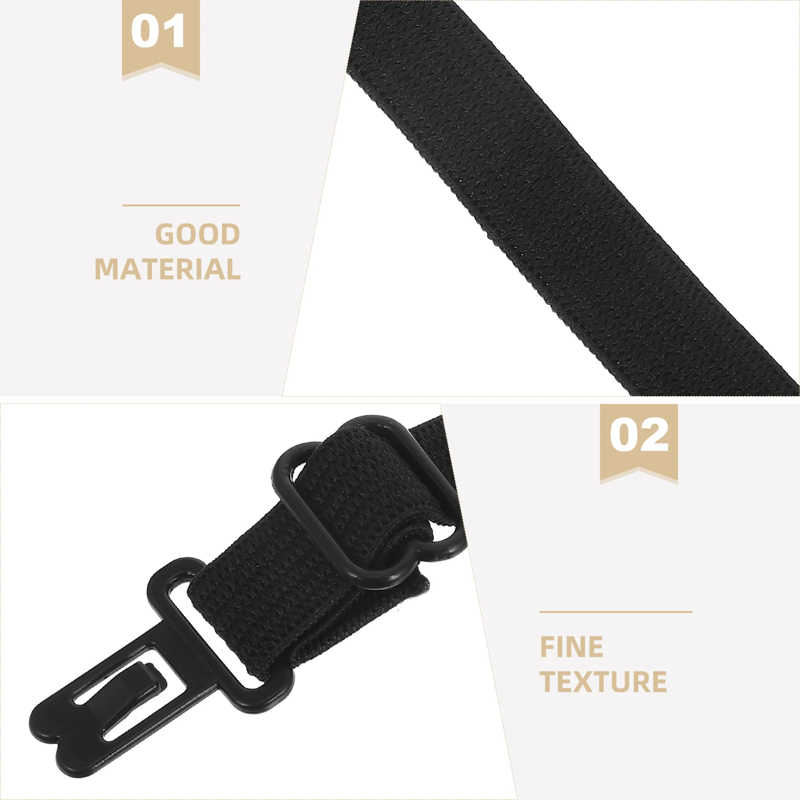 10 قطعة ربطة العنق تمديد قابل للتعديل حزام مطاط للرجال ربطة القوس فيونكة حزام قبل تعادل برقبة موسع تمتد الفرقة للرقاب الكبيرة #5