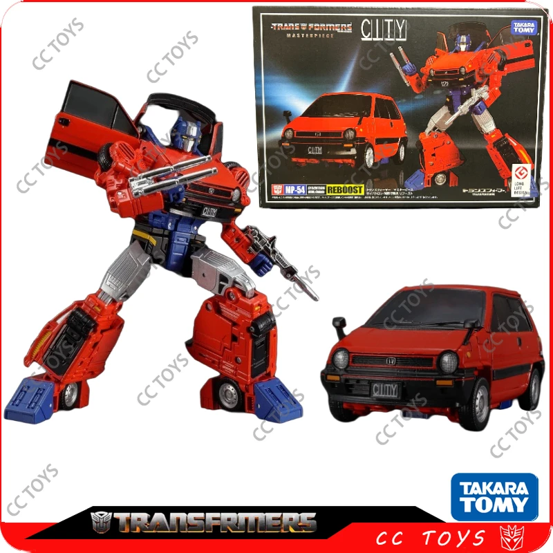 Takara Tomy-figuras de acción de Transformers, juguetes auténticos de la serie Masterpiece, MP-54, Reboost, regalos para pasatiempos