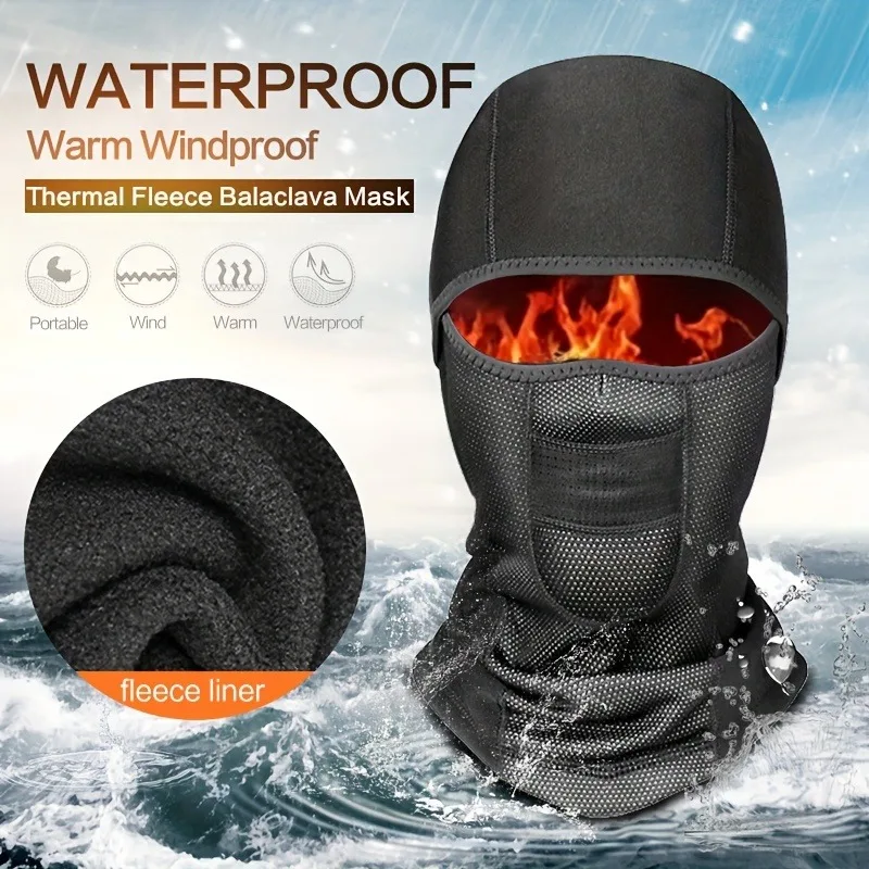

1pc Windproof Warm Mask for Winter Riding Mask for Motorcycle Riding Head Cover Outdoor Windproof Ski, and Warm Mask