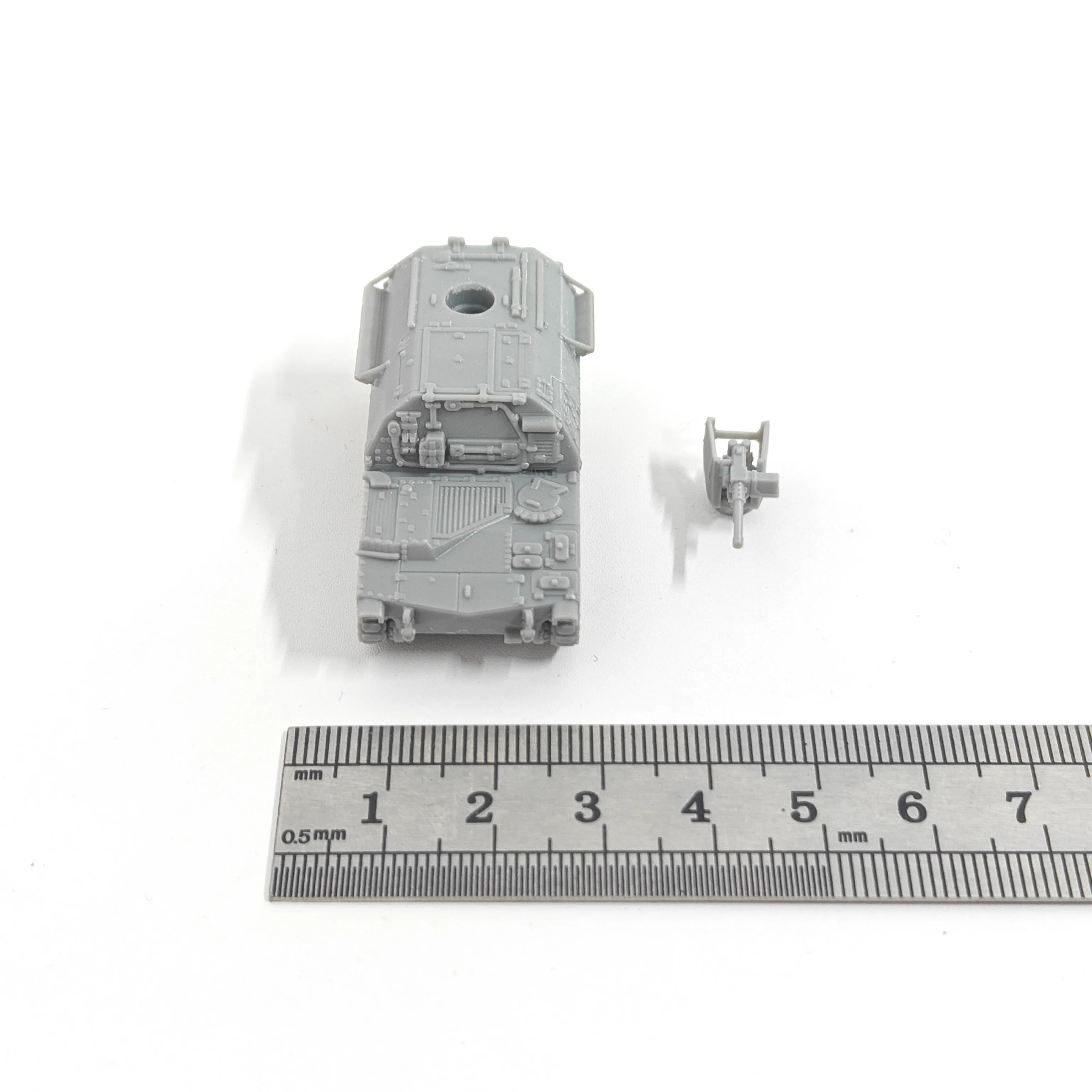 KIT DE MODELO DE veículo de suporte para munição de artilharia de campo escala 1/144 M992