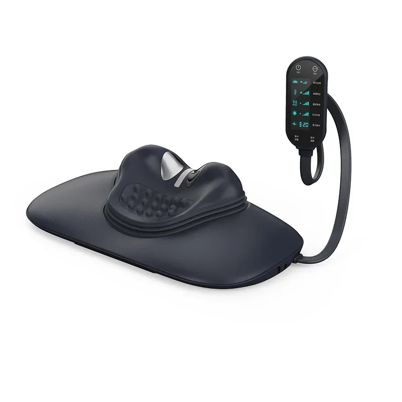 

New cervical massager household hot compress electric neck massager shoulder and neck dual-purpose cervical spine traction