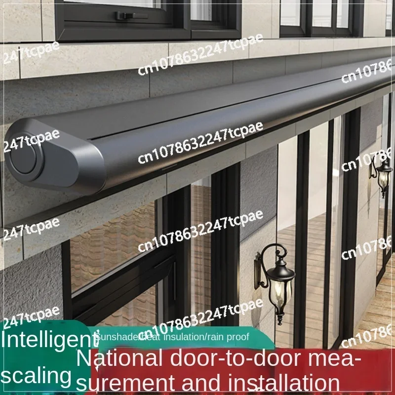 Electric Canopy Remote Control Outdoor Sunshade Rain Protection Villa Balcony Special