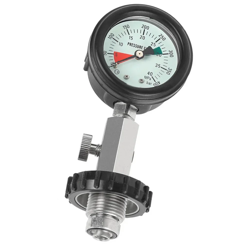 Scuba Diving Cylinder Tank Pressure Gauge G5/8 Thread For DIN Diving Cylinders Diving Equipment Scuba Diving Pressure Gauge
